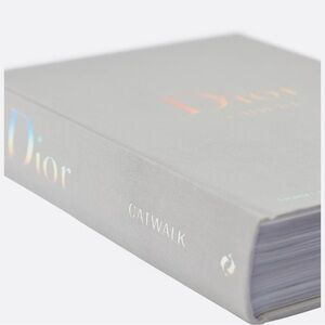 Dior Catwalk Gray Hardcover Book